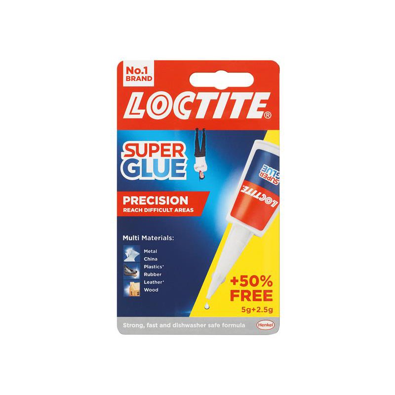 Bottle 5g + 50% Free Loctite - Super Glue Precision