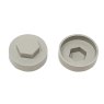 Goosewing Grey 16mm (Pack 100) ForgeFix - TechFast Cover Cap