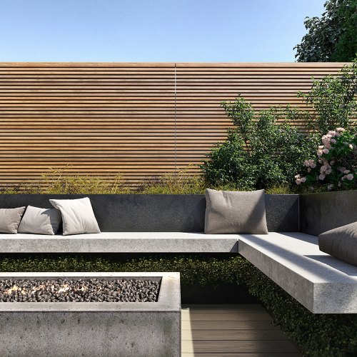 Ecoscape Forma - Spiced Oak Slatted