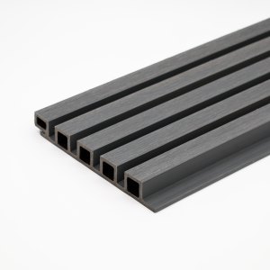 XL Wide Slatted Cladding Grey
