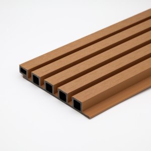 XL Wide Slatted Cladding Classic Oak