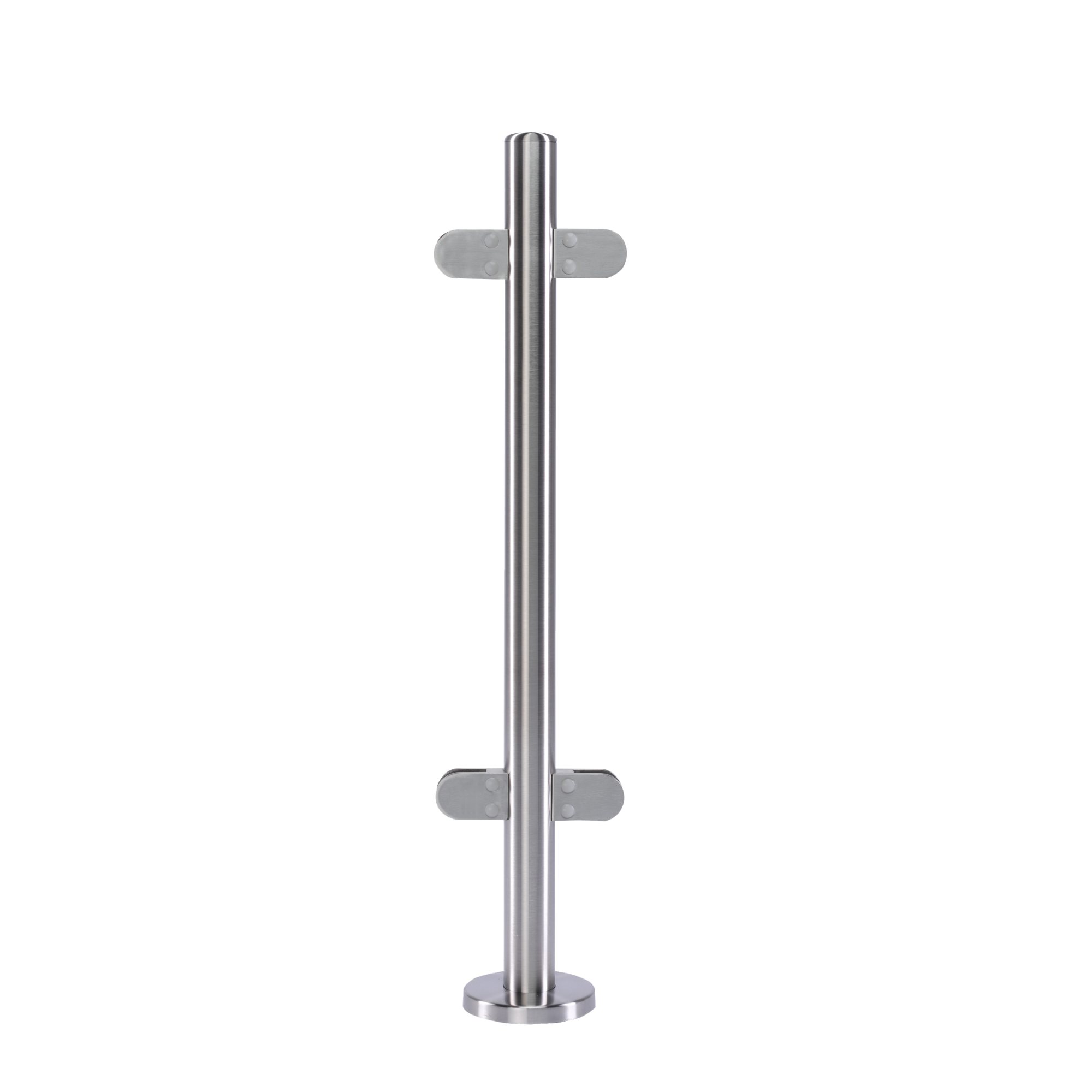 BM Architectural PreAssembled Glass Balustrade Round Middle Post with