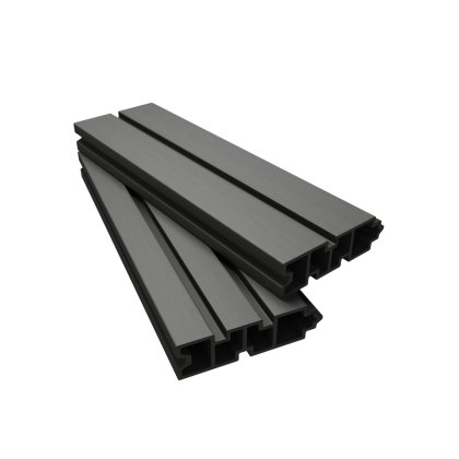 Ecoscape Clarity - Graphite Composite Fence Board