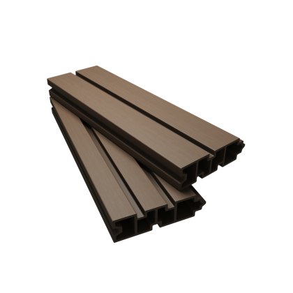 Ecoscape Clarity - Walnut Composite Fence Board