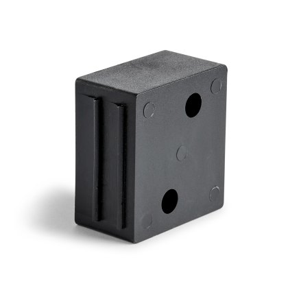 Ecoscape Clarity - Pair of Plastic Bottom Holders with Screws