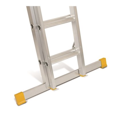 Lyte 3.8m Professional Trade 2 Section 2x8 Rung Extension Ladder