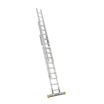 Lyte 7.8m General Trade 3 Section 3x12 Rung Extension Ladder
