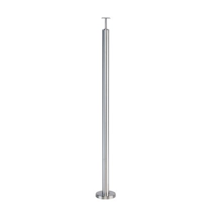 Pre-Assembled Balustrade 3mm Wire Middle Post - 48.2mm x 2.5mm - Fixed Saddle to suit 42mm Handrail Pre-Assembled Balustrade 3mm Wire Middle Post - 48.2mm x 2.5mm - Fixed Saddle to suit 42mm Handrail