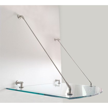 Light 4-Point Glass Canopy Kit