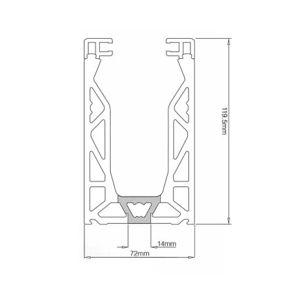 Eazyfit 0.36kN Channel 3M Base Fix Kit