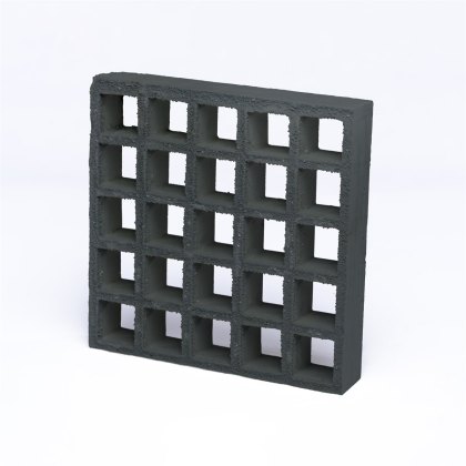 15mm Open Mesh Gritted GRP Grating