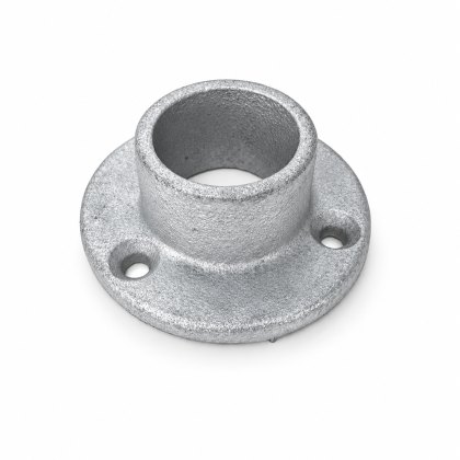 731 DDA Assist Wall Flange - To Suit (C) 42.4mm - Galvanised