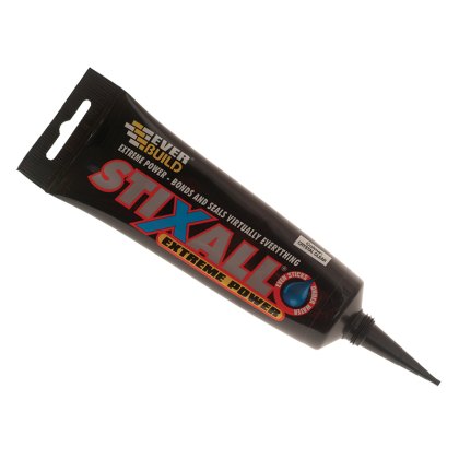 Everbuild Sika - Stixall Extreme Power Easi Squeeze Crystal Clear 80ml Everbuild Sika - Stixall Extreme Power Easi Squeeze Crystal Clear 80ml