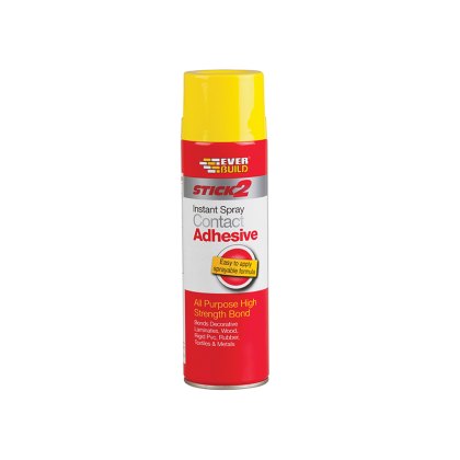 Everbuild Sika - Stick 2 Spray Contact Adhesive 500ml Everbuild Sika - Stick 2 Spray Contact Adhesive 500ml