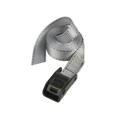 Master Lock - Lashing Strap with Metal Buckle, Grey 5m 150kg (Single) Master Lock - Lashing Strap with Metal Buckle, Grey 5m 150kg (Single)
