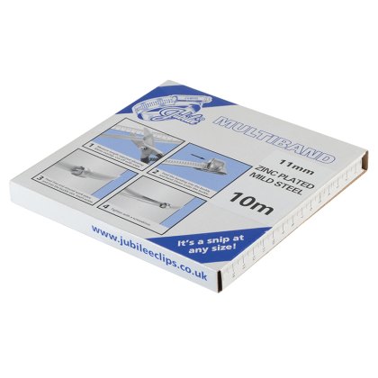 Jubilee - Multiband Mild Steel 11mm 10m Pack Jubilee - Multiband Mild Steel 11mm 10m Pack
