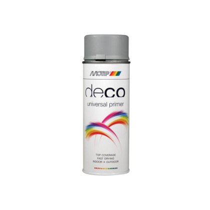 MOTIP - Deco Spray Primer Grey 400ml MOTIP - Deco Spray Primer Grey 400ml