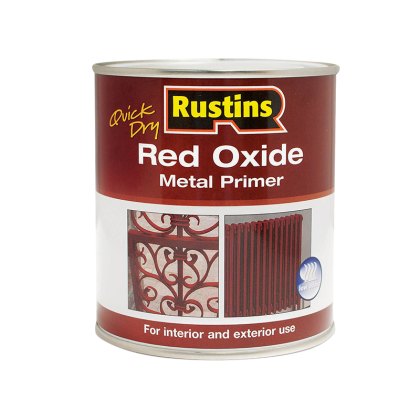 Rustins - Quick Dry Red Oxide Metal Primer Rustins - Quick Dry Red Oxide Metal Primer