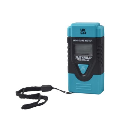 Faithfull - Damp & Moisture Meter LCD Display