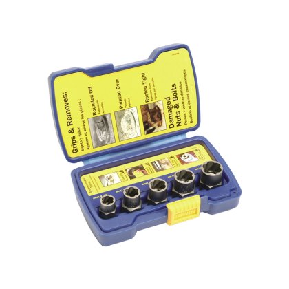 IRWIN - Bolt Grip Fastener Remover Base Set, 5 Piece IRWIN - Bolt Grip Fastener Remover Base Set, 5 Piece