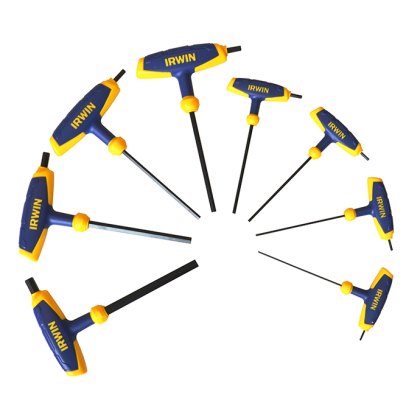 IRWIN - Metric T-Handle Hex Key Set, 8 Piece