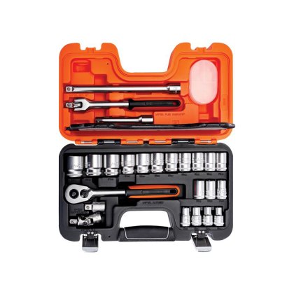 Bahco - S240 1/2in Drive Socket Set, 24 Piece Bahco - S240 1/2in Drive Socket Set, 24 Piece