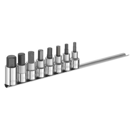 Expert - 1/2in Drive Hex Bit Socket Set, 8 Piece Expert - 1/2in Drive Hex Bit Socket Set, 8 Piece