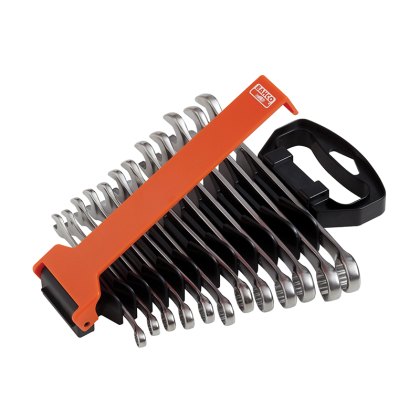 Bahco - Chrome Polished Combination Spanner Set, 12 Piece Bahco - Chrome Polished Combination Spanner Set, 12 Piece