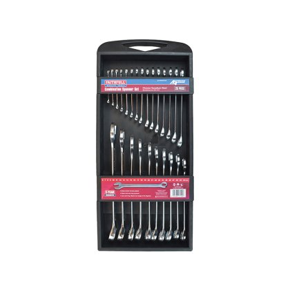 Faithfull - Combination Spanner Set, Chrome Vanadium