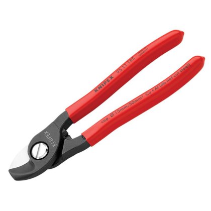 Knipex - Cable Shears PVC Grip 165mm Knipex - Cable Shears PVC Grip 165mm