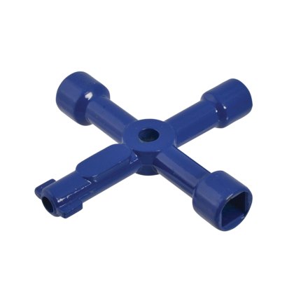 Faithfull - 4-Way Services Utility Meter Key Faithfull - 4-Way Services Utility Meter Key