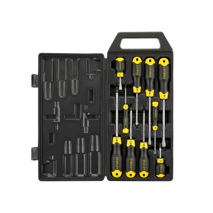 STANLEY - Cushion Grip Screwdriver Set, 10 Piece