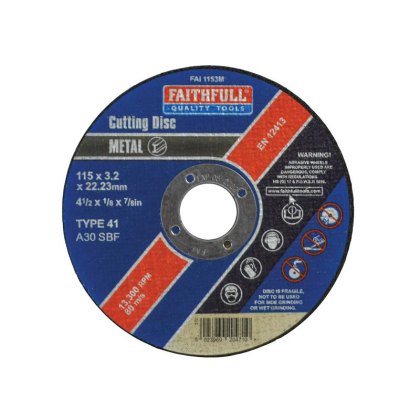 Faithfull - Metal Cut Off Disc