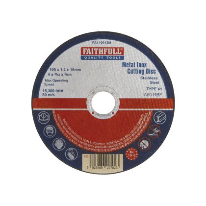 Faithfull - Metal Cut Off Disc