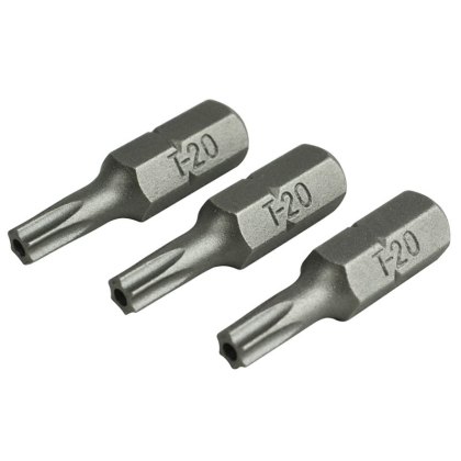Faithfull - Security S2 Grade Steel Screwdriver Bits