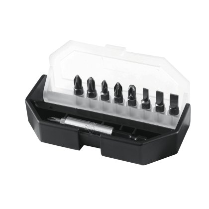 STANLEY - Slotted/Phillips/Pozidriv Insert Bit Set, 10 Piece