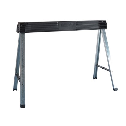 STANLEY - Folding Metal Leg Sawhorses (Twin Pack)