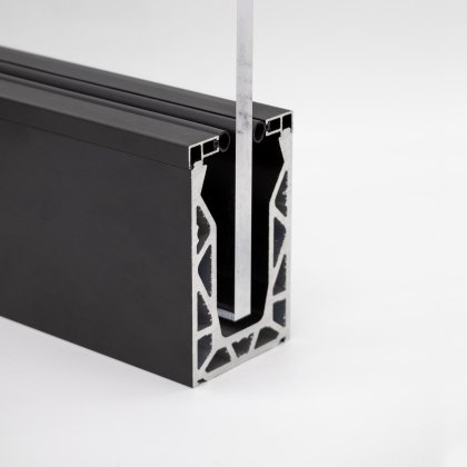 Eazyfit Channel Base Fix Kit Black Eazyfit Channel Base Fix Kit Black