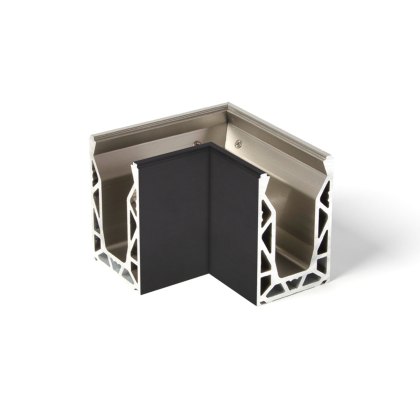 Eazyfit Pre-Made 90 Degree Corner Black