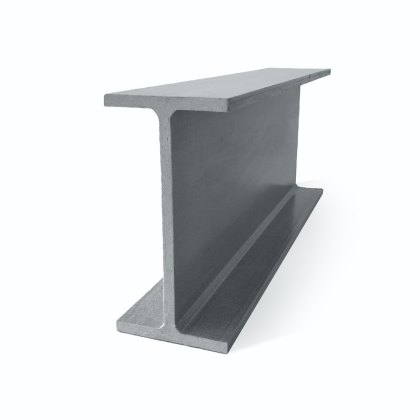 6m Pultruded GRP I-Beam 200 x 100 x 10mm