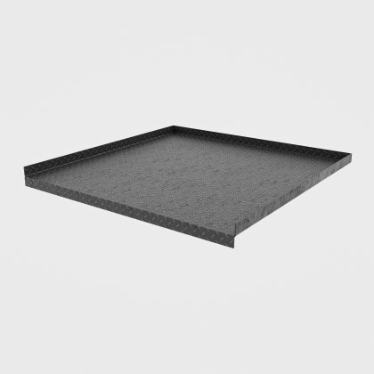 Durbar Landing Plates 900 x 900 x 4.5mm - 40mm Turn - 3 up / 1 down