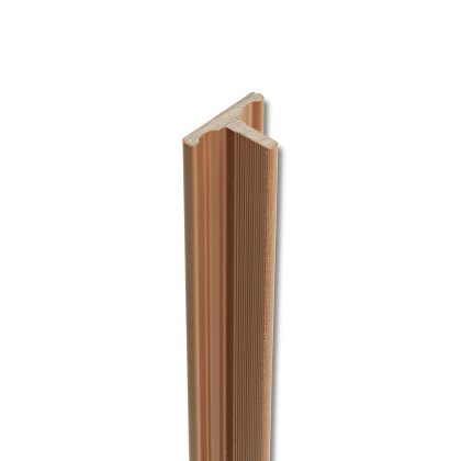 Ecoscape Forma - Spiced Oak Composite Slatted Cladding Joint Trim Ecoscape Forma - Spiced Oak Composite Slatted Cladding Joint Trim