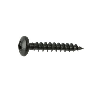 DuraPost® Pan Head Timber Screws 4 x 40mm - Ruspert Black