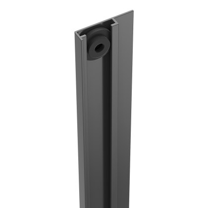 DuraPost® Cover Strip For U Channel 2100m - Anthracite Grey DuraPost® Cover Strip For U Channel 2100m - Anthracite Grey