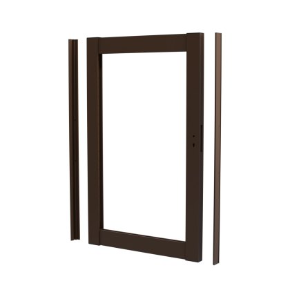 DuraPost® Aluminium Gate Frame - Sepia Brown DuraPost® Aluminium Gate Frame - Sepia Brown