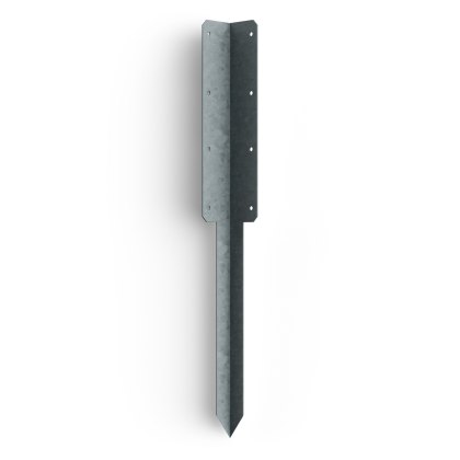 FENCEMATE® Double Sleeper Pin Corner Bracket 750 x 2mm - Galvanised FENCEMATE® Double Sleeper Pin Corner Bracket 750 x 2mm - Galvanised