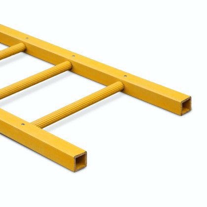 GRP Ladders 1500mm Yellow - RAL 1003