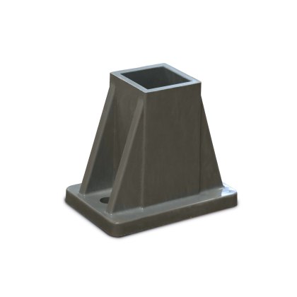 199 - Box Foot to suit 50mm GRP Box Profile - Grey 199 - Box Foot to suit 50mm GRP Box Profile - Grey