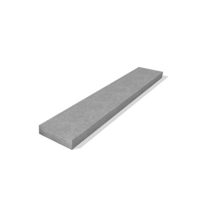100 x 20 x 2800mm Plastic Cladding Batten - Grey
