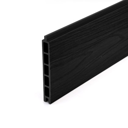 ScenicLiving Dual-Sided Composite Fence Board - Ebony